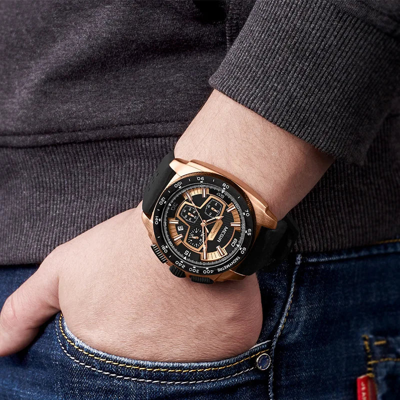 MEGIR TitanX Chronograph™ Sport Watch