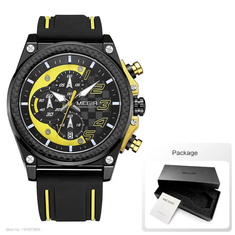 MEGIR VelocityPro™ Chronograph Sport Watch