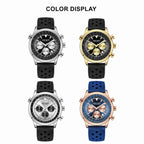 MEGIR – Men’s Military 2276 Watch with Silicone Strap and Chronograph