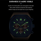 MEGIR 2215 Men’s Sport Watch with Chronograph, Silicone Strap & Analog-Digital Display