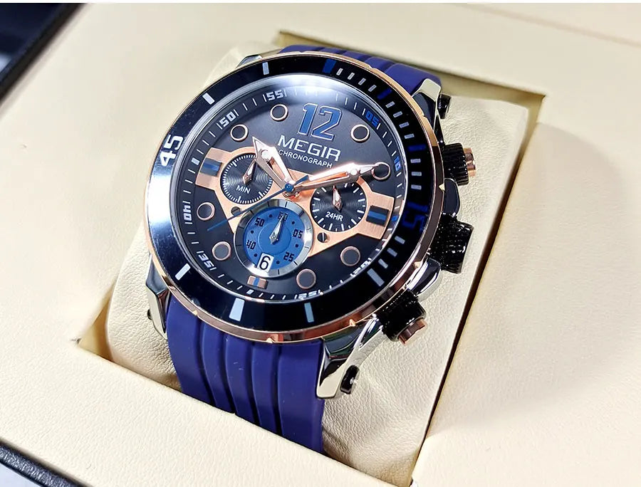 MEGIR ApexDrive™ Chronograph Watch