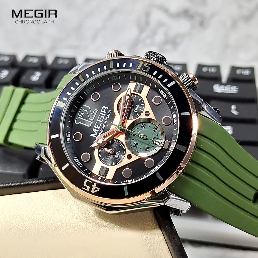 MEGIR ApexDrive™ Chronograph Watch