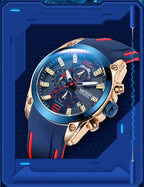Megir Sport 2063 – Men’s Silicone Chronograph