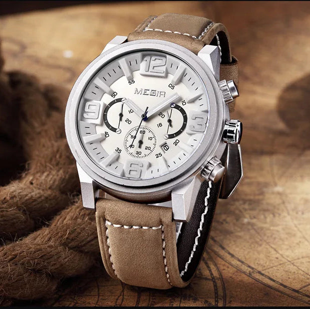 Megir TitanLume – Men's Waterproof Sports Watch