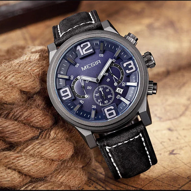 Megir TitanLume – Men's Waterproof Sports Watch