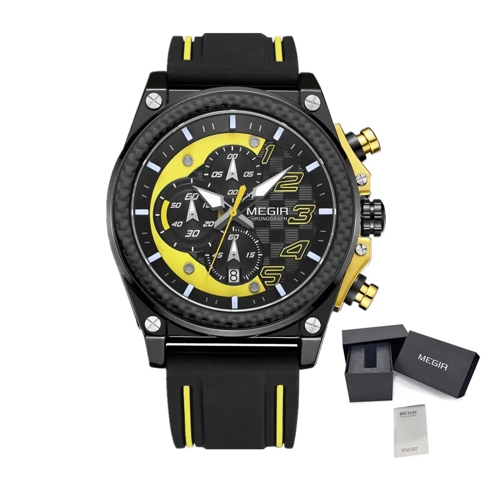 Men's Sports 2051 Watch with Chronograph and Water Resistance