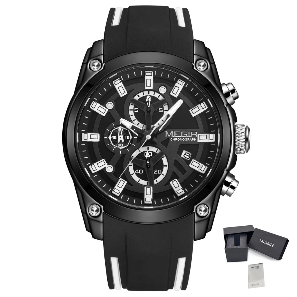 Men’s Sport Watch with Chronograph and Luminous Display – Rugged and Durable Design