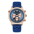 MEGIR – Men’s Military 2276 Watch with Silicone Strap and Chronograph