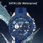 MEGIR TitanCore™ 48mm Chronograph Watch