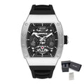 Herrenuhr 8604, automatisch, wasserdicht, Edelstahl