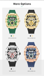 MEGIR Men’s Watch – Waterproof Sport Chronograph with Large Dial