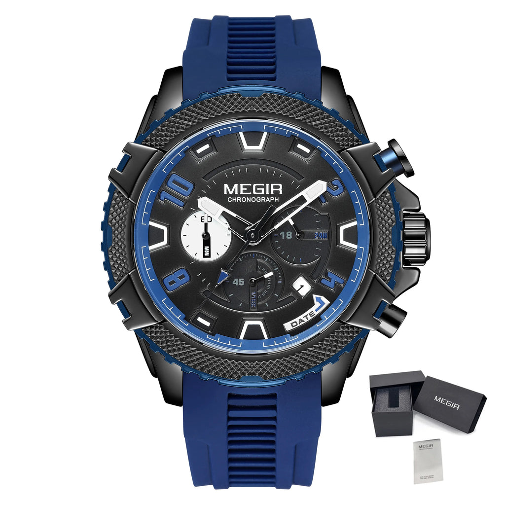 MEGIR TitanCore™ 48mm Chronograph Watch