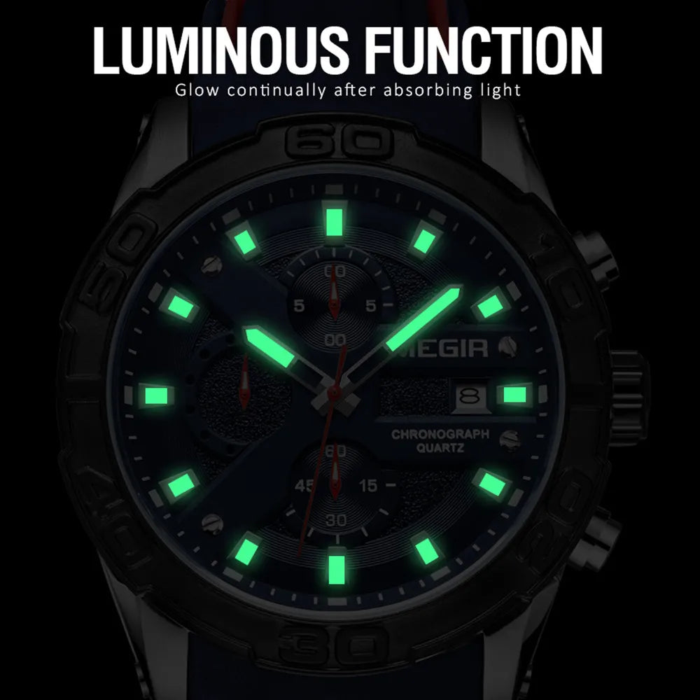 MEGIR XtremeForce™ Military Chronograph Watch