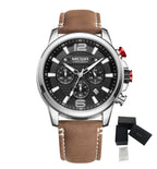 MEGIR – Men’s Luxury Casual Watch with Chronograph & Luminous Display