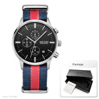 MEGIR Herren-Armbanduhr im Militär- und Freizeitstil mit Chronograph und Wasserdichtigkeit