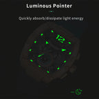 MEGIR Men’s Watch – Waterproof Sport Chronograph with Large Dial