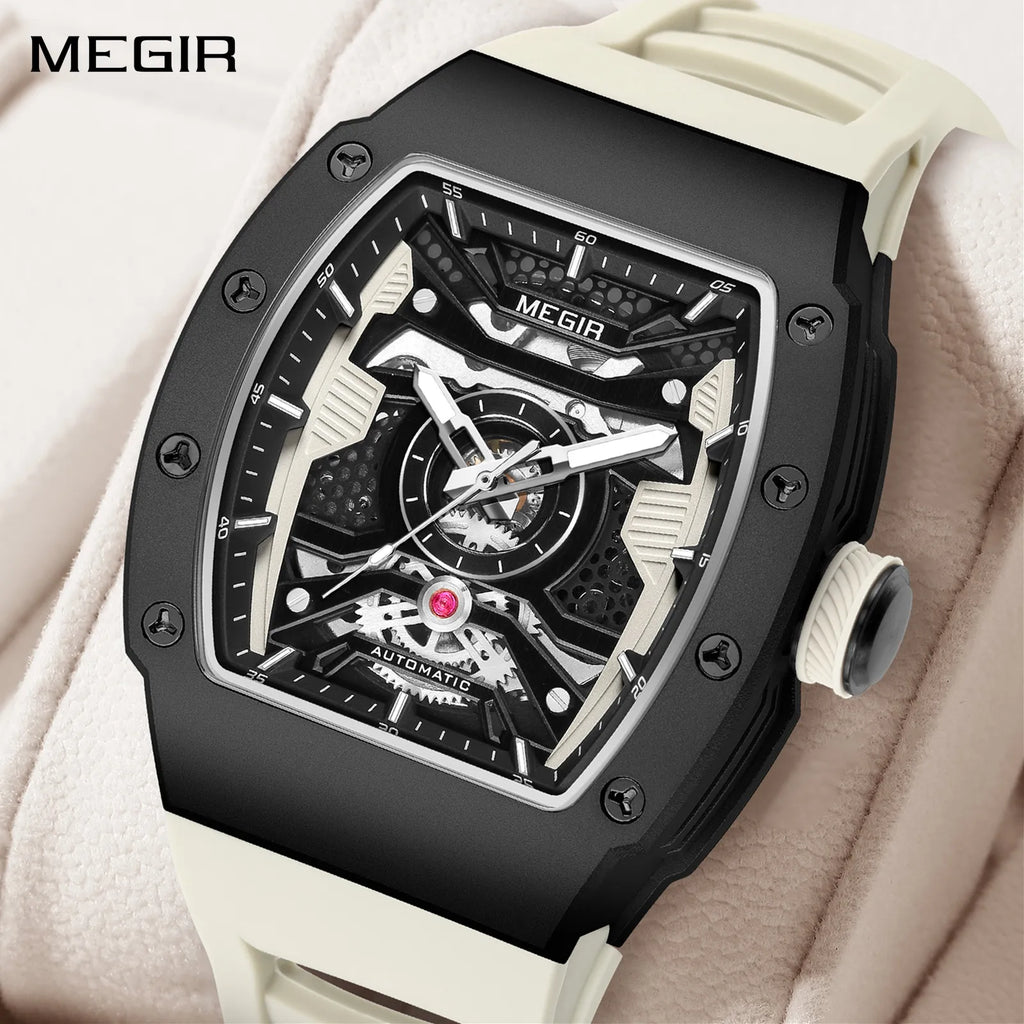 Herrenuhr 8604, automatisch, wasserdicht, Edelstahl