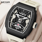 Herrenuhr 8604, automatisch, wasserdicht, Edelstahl
