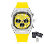 MEGIR 2215 Men’s Sport Watch with Chronograph, Silicone Strap & Analog-Digital Display
