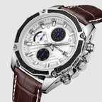 Megir SportLeather Chrono – Men's Waterproof Watch