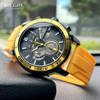 Megir Men's Sports 3678 Watch with Chronograph