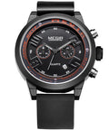 MEGIR ChronoSport 45 – Men’s Quartz Sport Chronograph with Rubber Strap